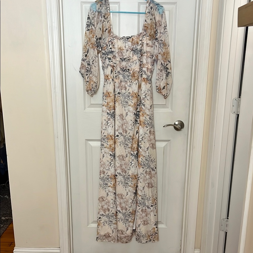 Baltic born floral maxi dress